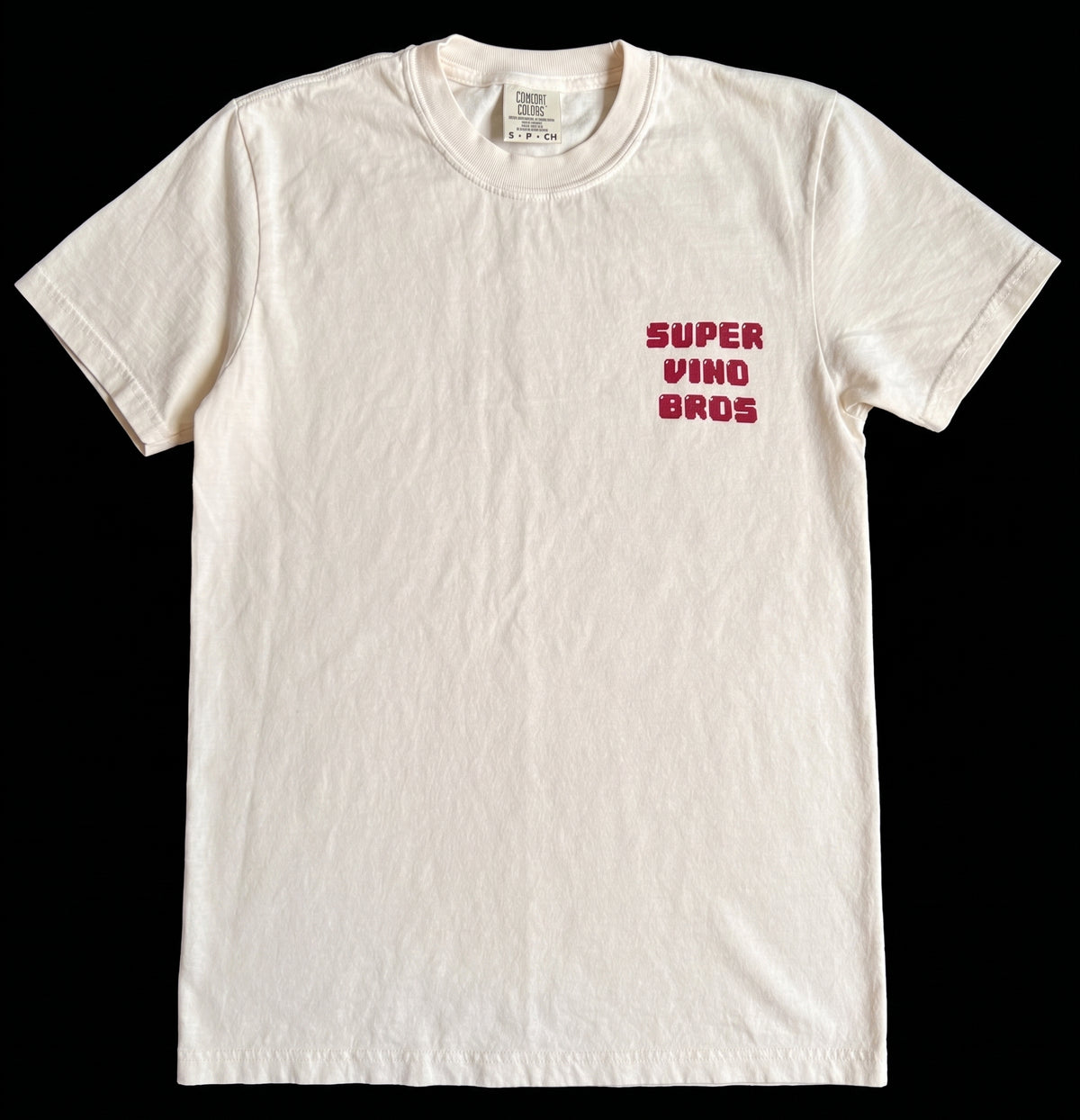 SuperVinoBros Tee – Cream